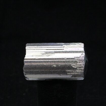 Silver Aura Black Tourmaline ~33mm