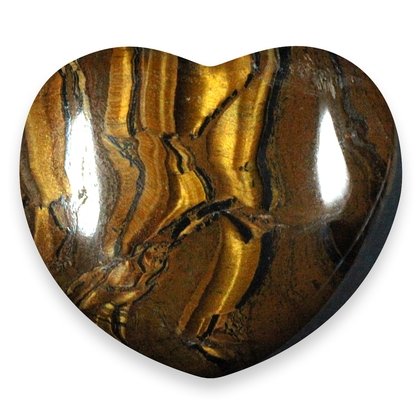 Tiger Jasper Crystal Heart ~45mm