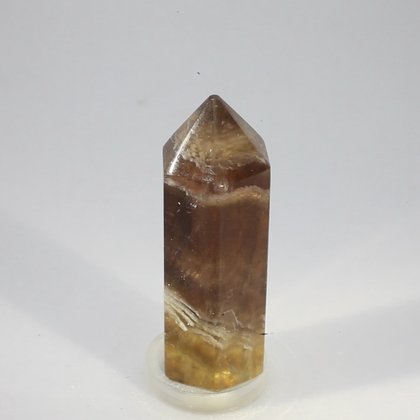 Smoky Fluorite Polished Point  ~46mm