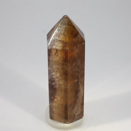 Smoky Fluorite Polished Point  ~52mm