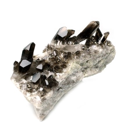 Smoky Quartz Cluster ~80x43mm