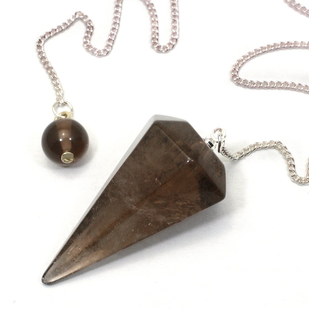 Smoky Quartz Crystal Pendulum