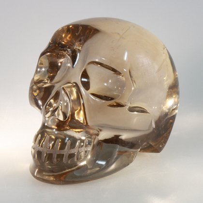 Smoky Quartz Crystal Skull ~5.5 x 5cm