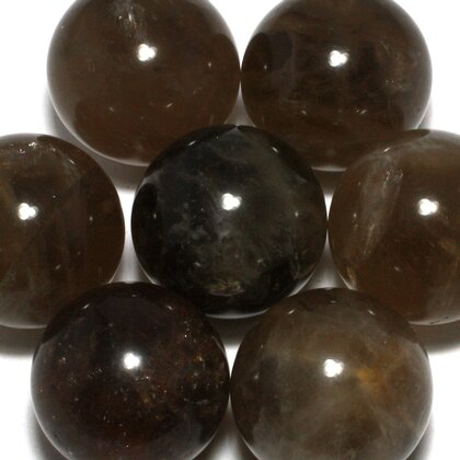 Smoky Quartz Crystal Sphere ~25mm