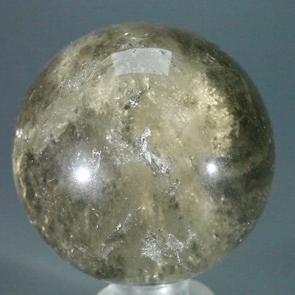 SUPERB Smoky Quartz Crystal Sphere ~5.3cm