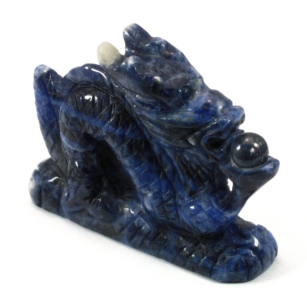 Sodalite Chinese Dragon