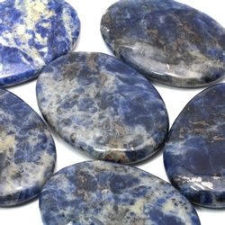 Sodalite Palm Stone ~70x50mm