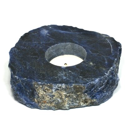 Sodalite Tealight Candle Holder ~120mm