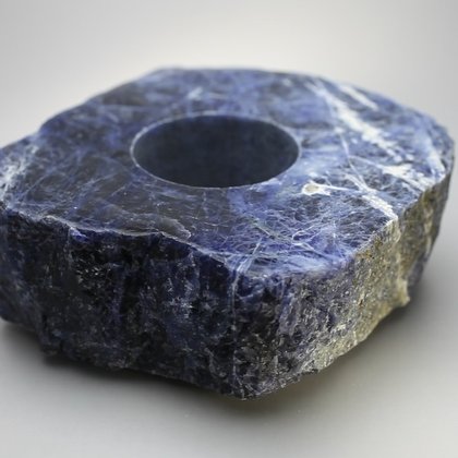 Sodalite Tealight Candle Holder ~127x118x35mm