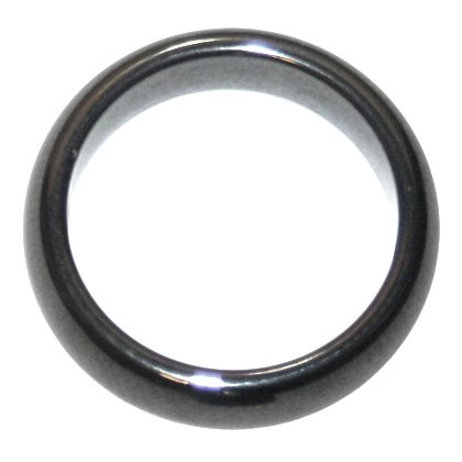 Solid Hematite Ring (Thick)