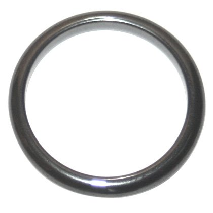 Solid Hematite Ring (Thin)