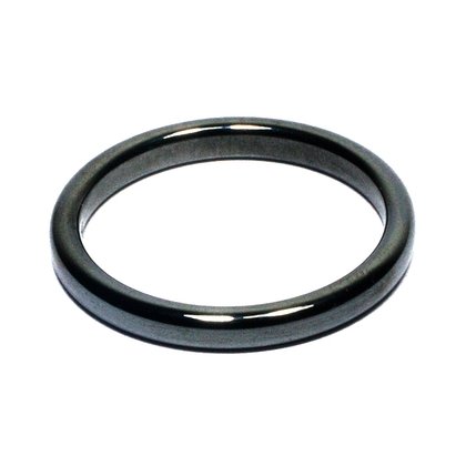 Solid Hematite Ring (Thin)