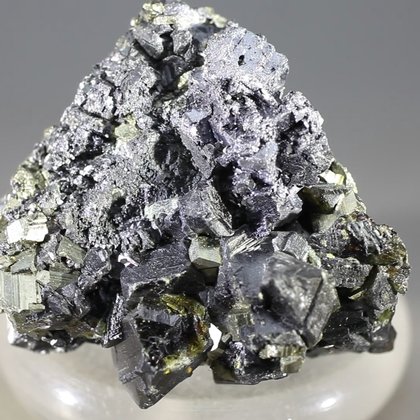 Sphalerite with Pyrite Healing Crystal ~35mm