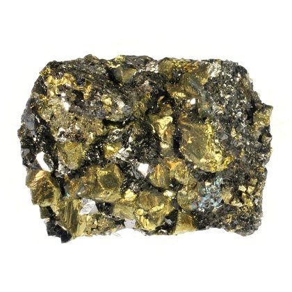 Sphalerite with Pyrite Healing Crystal ~40mm