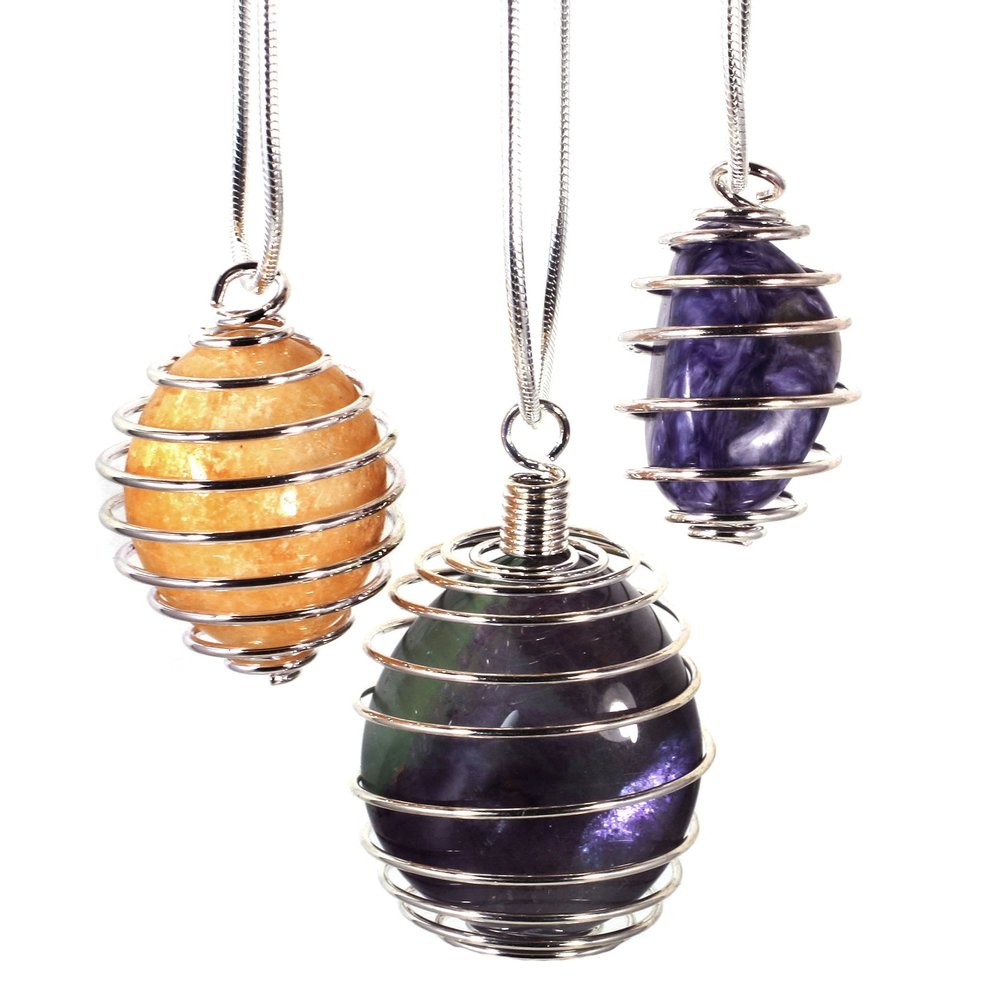 Spiral Gemstone Holder (Spiral Cage)