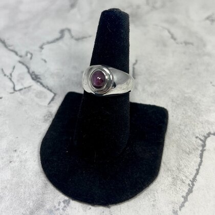 Star Sapphire 925 Sterling Silver Ring~8.75 US / R 1/4 UK