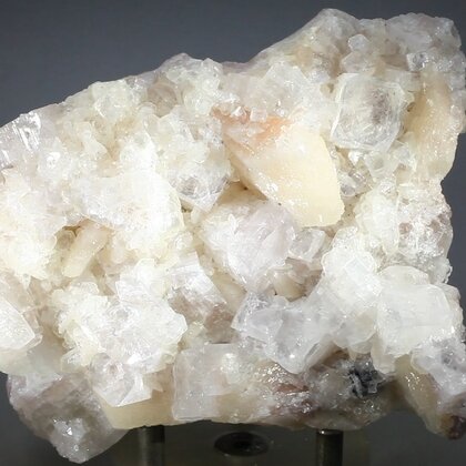Stilbite with Apophyllite Cluster   ~100mm