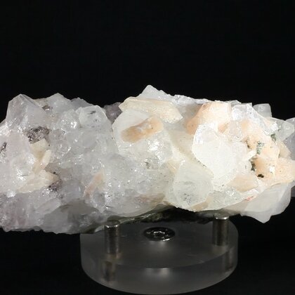 Stilbite with Apophyllite Cluster   ~105mm