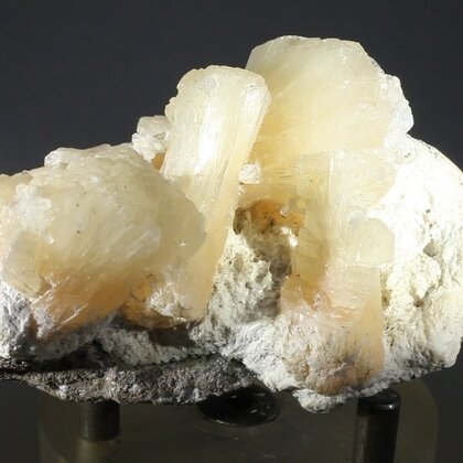 Stilbite with Apophyllite Cluster   ~65mm