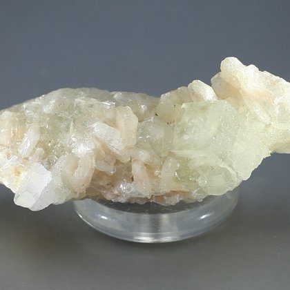 Stilbite with Apophyllite Cluster   ~8cm