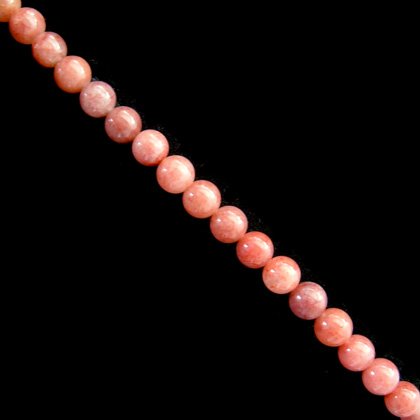 Strawberry Quartz Crystal Beads - 10mm