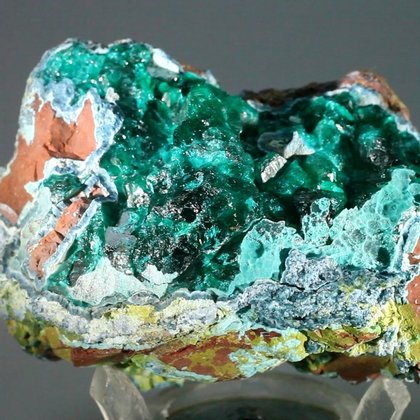 STRIKING Dioptase Mineral Specimen ~68mm