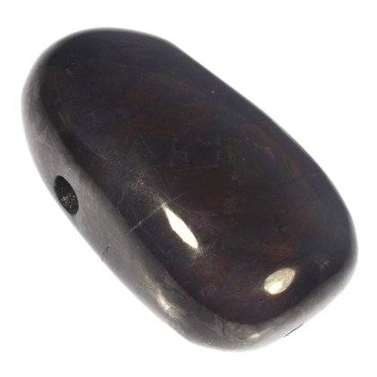 Sugilite Drilled Tumblestone  ~28mm