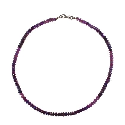 Sugilite Roundel Bead Necklace (AA Grade) ~17 inches