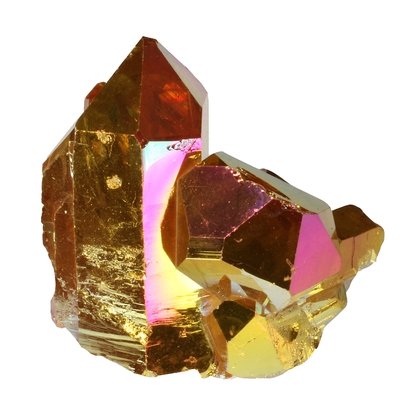 UNIQUE Sunset Aura Quartz Healing Crystal ~48mm