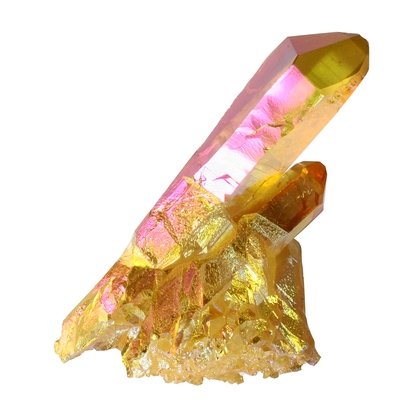 Sunrise Aura Quartz Healing Crystal ~51mm