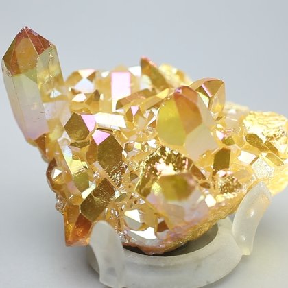 Sunrise Aura Quartz Healing Crystal ~62mm