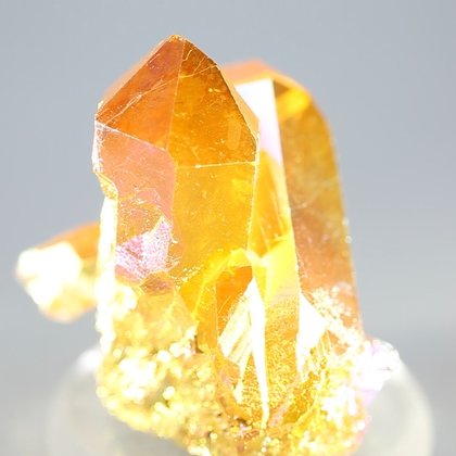 Sunset Ultra Aura Quartz Healing Crystal ~40mm