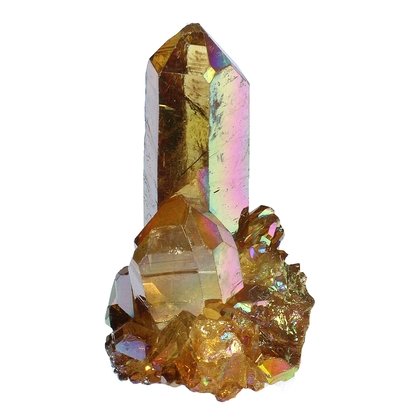 UNIQUE Sunset Ultra Aura Quartz Healing Crystal ~ 44mm