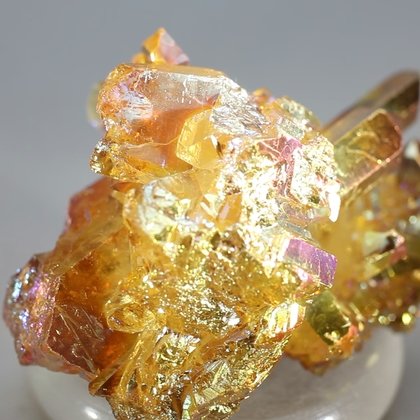 Sunset Ultra Aura Quartz Healing Crystal ~52mm
