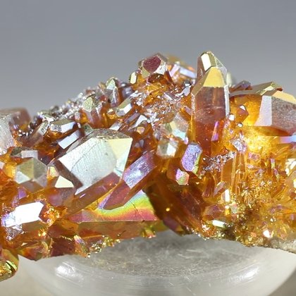 Sunset Ultra Aura Quartz Healing Crystal ~54mm