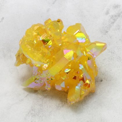 Sunshine Aura Quartz Healing Crystal ~21mm