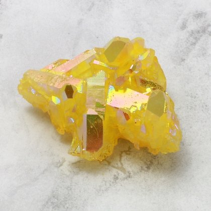 Sunshine Aura Quartz Healing Crystal ~22mm
