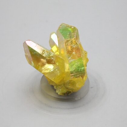 Sunshine Aura Quartz Healing Crystal ~33mm