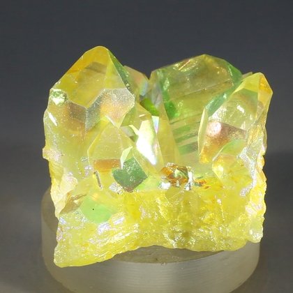 Sunshine Aura Quartz Healing Crystal ~42mm