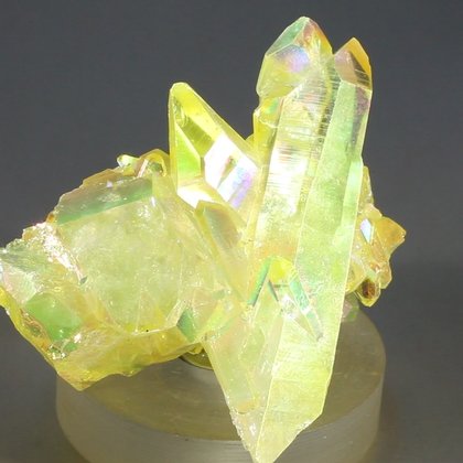 Sunshine Aura Quartz Healing Crystal ~44mm