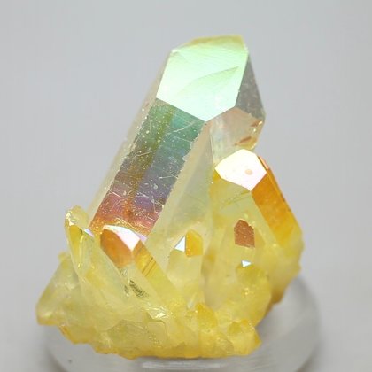 Sunshine Aura Quartz Healing Crystal ~46mm