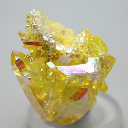 Sunshine Aura Quartz Healing Crystal ~46mm