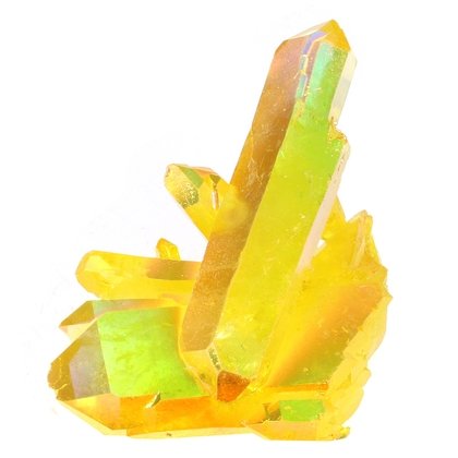 Sunshine Ultra Aura Quartz Healing Crystal ~50mm