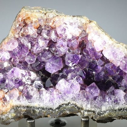 SUPERIOR Super Grade Amethyst Cluster (Uruguayan) ~115 x 65mm