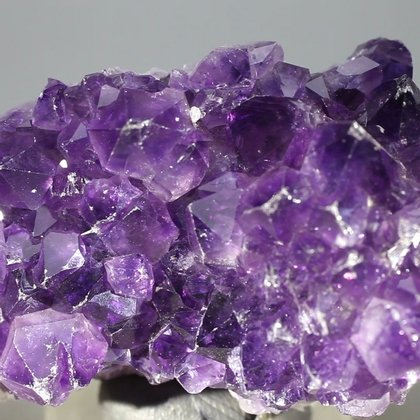 SUPERB Super Grade Amethyst Cluster (Uruguayan) ~62 x 35mm