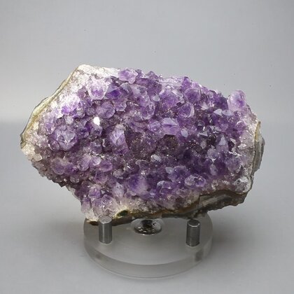 SUPERIOR Super Grade Amethyst Cluster (Uruguayan) ~88x58mm