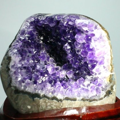 SUPER Grade Amethyst Cluster (Uruguayan) on Base ~99mm