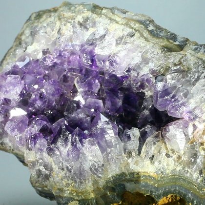 Super Grade Amethyst Cluster (Uruguyan) ~126x92mm