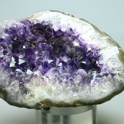 Super Grade Amethyst Part Polished Cluster (Uruguyan) ~110x87mm