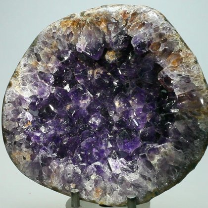 AMAZING Super Grade Amethyst Part Polished Cluster (Uruguyan) ~123x113mm